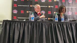 Rutgers men’s basketball head coach Steve Pikiell talks win over Illinois