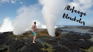 SAVAII SAMOA ][ TRAVEL VLOG ][ ALOFAAGA BLOWHOLES and AFU AAU FALLS