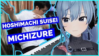 When you get to PARADE with Suisei... - Hoshimachi Suisei Michizure Piano!