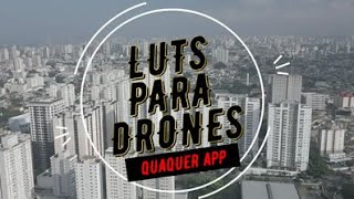 LUT GRÁTIS PARA QUALQUER DRONE, SOFTWARE OU APLICATIVO