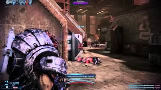 Mass Effect 3 Multiplayer - 10 Waves Survived Gold Solo - Microphone test