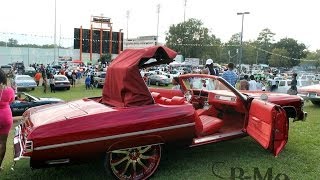 Candy Red 1975 Donk on 28" Forgiato Infernos