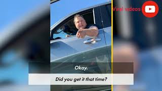 Racist driver verbally attacks young black woman in road-rage incident