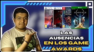 Las Grandes ausencias en los Game Awards