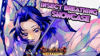 ONE OF THE BEST BREATHINGS IN THE GAME | Insect Breathing Showcase | Slayers Unleashed v0.82