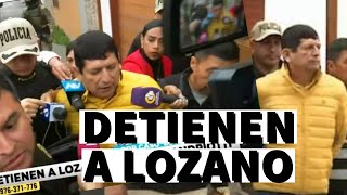 LOZANO es detenido- actual presidente de la FPF