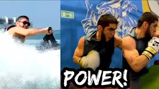 Khabib nurmagomedov zooooms! | Islam makachev super powerful punches