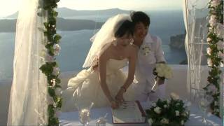 Symbolic Wedding Ceremony in Santorini, Greece ~ 2010/9/7 ~ Part 8