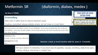 Metformin, diabex, diaformin, medex, OSCE pharmullary, OSCE, counselling, Roze Pharm