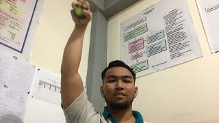 MELATIH PERGELANGAN TANGAN DENGAN POWER BALL BADMINTON