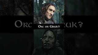 Orcs vs Uruks - What's the Difference?!  #ringsofpower #lordoftherings #lotr  #ringsofpowerseason2