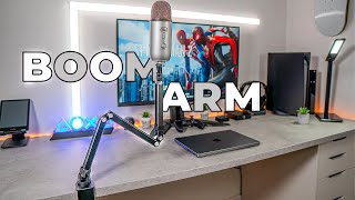 An affordable Mic Boom Arm For Content Creators | Kuxiu X36 Mic Arm!