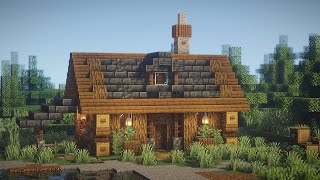 Minecraft: How to Build a Simple Starter House | Easy Survival Tutorial