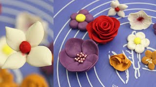 How to make fondant flowers without cutter