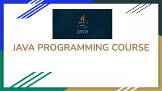 Course Outline: Java Programming Course