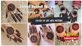 Latest Tikki Mehndi Designs #colorsoflifewithmusfira #viral