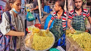 King Of Jhalmuri Maker | Famous Masala Jhal Muri at New Market | Tk 20/-Only Bangladeshi Street Food