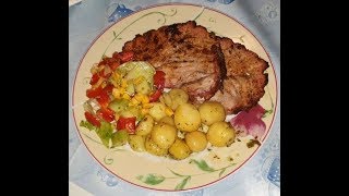 Schweinekamm Smoken