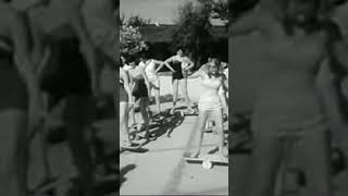 Vintage Newsreel: Palo Alto Welcomes the Bongo Board (1950s)