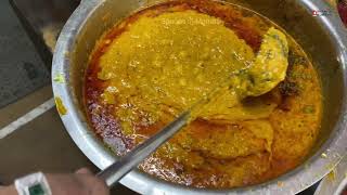 Iconic 45 years old Himmat Bhai Puri Shaakwala | King of Indian Curries | Bhavnagar Street Food