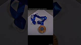 How to make gold medal / paris Olympics gold medal/ gold  medal from cardboard / MT-ARTS