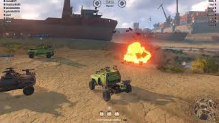 ПЕРВЫЙ ОБЗОР - Crossout.  ПРОБУЮ ИГРУ. Смотреть видео обзор игры.