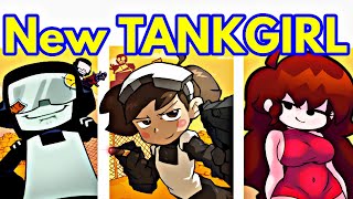 Friday Night Funkin' Captain VS. TANKGIRL / Tankman FANGIRL (FNF Mod/Hard/Gameplay + Cutscene)