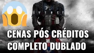 CENAS PÓS CRÉDITOS DE CAPITÃO AMÉRICA: O PRIMEIRO VINGADOR - COMPLETO DUBLADO OFICIAL EM HD