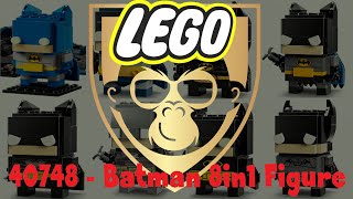 Lego set 40748 - Batman 8in1 Figure *** SPEED BUILD & REVIEW ***