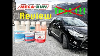 Review Produits Mecarun P18 / C-99 / Eco 10000