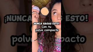 bunch hagas esto con polvo facial #polvofacial #polvosuelto #shortmakeup #shorts