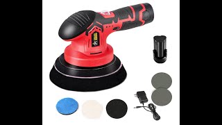 JPT 12V Cordless Buffing Machine/Dual Action Polisher/Orbital Sander