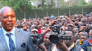 FREEDOM! - Ex-Mungiki Boss Maina Njenga Addresses Thousands of Followers After State Withdraws Case