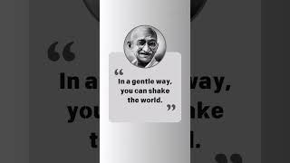 Gandhiji Inspirational Quote