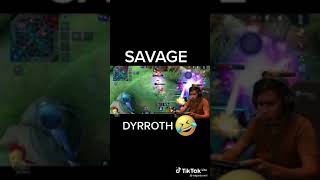 Dyrroth ni Choox Tv Naka Savage💪😂 #Chooxtv