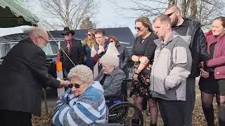 Jack Wagner Celebration of Life Dove Release with McCoy and Blossom Funeral home Rest in Peace