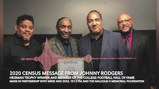 #2020Census - Johnny Rodgers, Avoiding Census Scammers ; 4/27 - 5/1