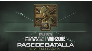 TRAILER OFICIAL DEL PASE DE BATALLA TEMPORADA 4 - Call of Duty Moden Warfare * Warzone