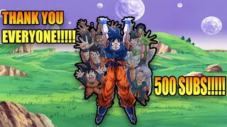 Thank you Everyone!!!!! We hit 500 Subs!!!!!