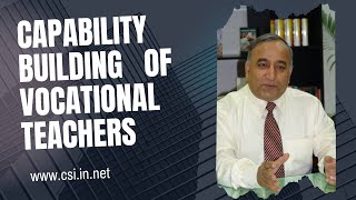 Capability Building of Vocational Teachers