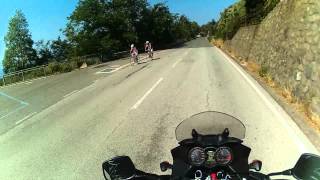 From Riomaggiore To Manarola with Vstrom 2015