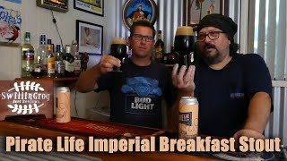 Pirate Life Imperial Breakfast Stout 10.5% ABV - Ryan Reynolds & SwillinGrog Beer Review