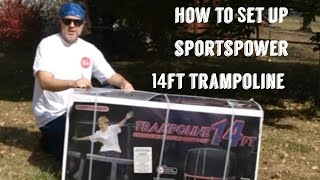 How to Set Up Sportspower 14 ft Trampoline | Best Step by Step Guide