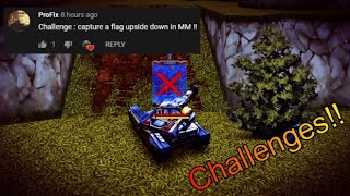 Tanki Online - Capturing The Flag Upside Down In MM Battle?! Challenges #5