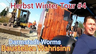 Reifen defekt/Darmstadt-Worms/Herbst Winter Tour #4