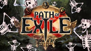 Тот, кто не умел в Path Of Exile. Новичок в ПОЕ №3. Скелеты маги.