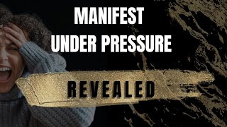 Revealed: Neville Goddard's Secret to Manifesting Under Pressure