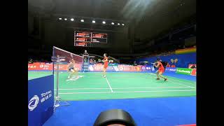 2019 Sudirman Cup Group B winning moment.