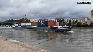 CARGO SHIPS - SEINE RIVER  ROUEN