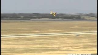 L-39 "Firecat" buzzing the control tower